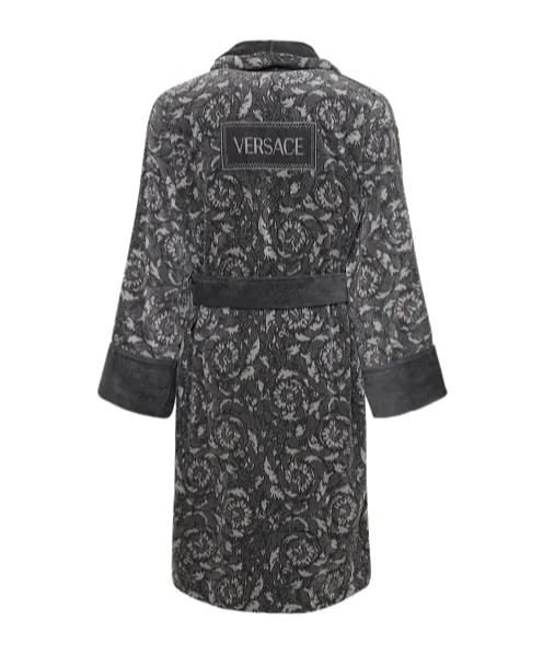 Baroque Long-Sleeved Bathrobe