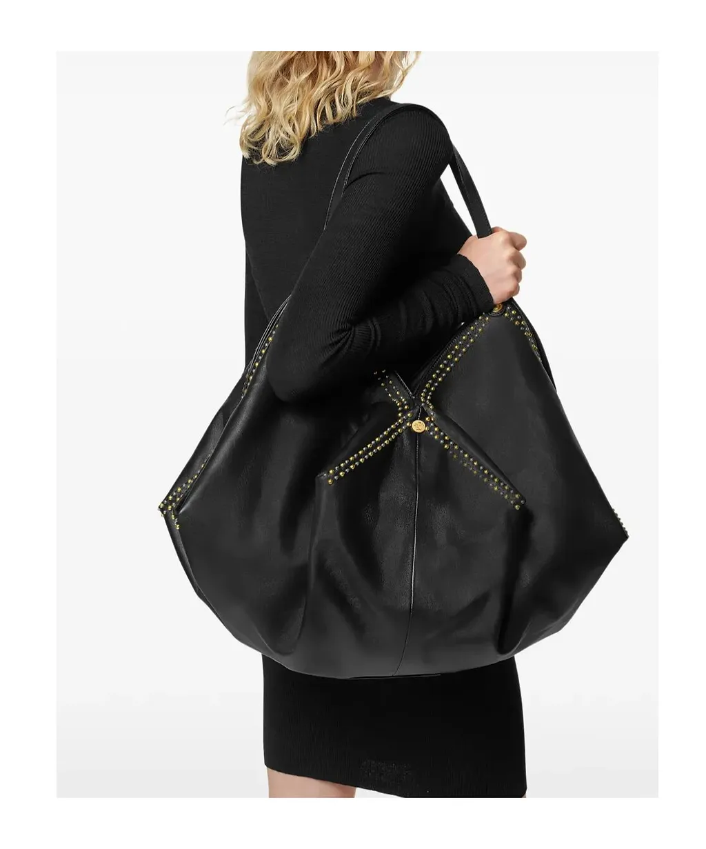 Protea Embellished Large Shoulder Bag