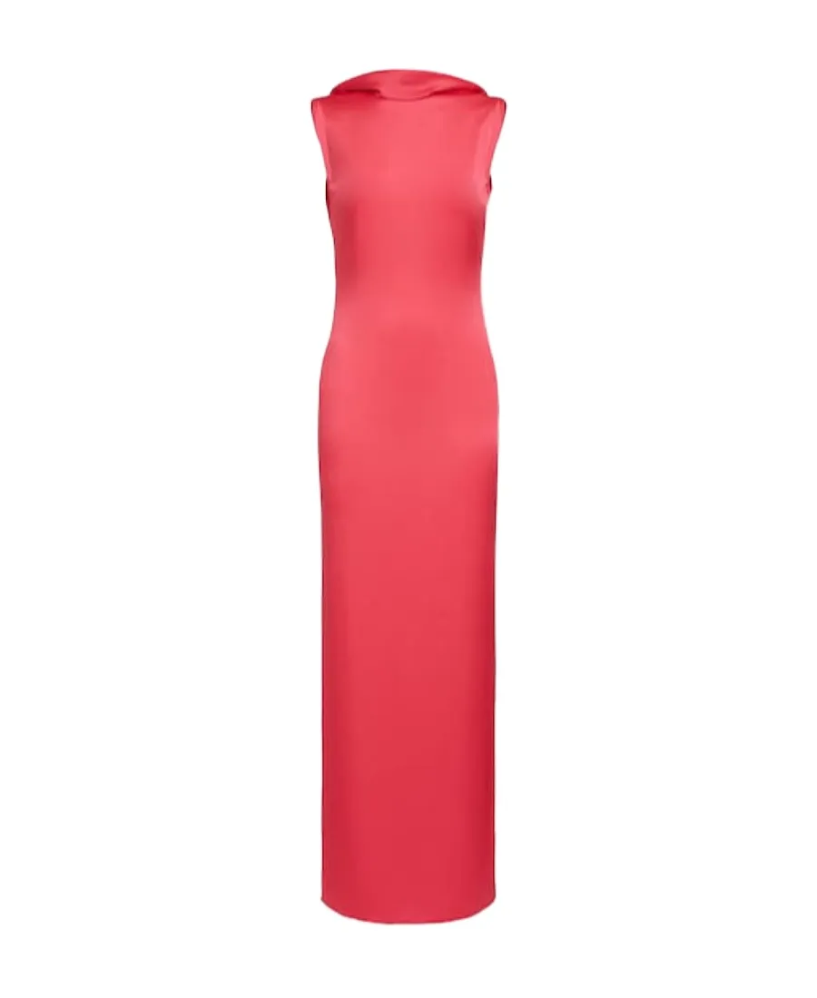 Backless Mid-Length Dress
