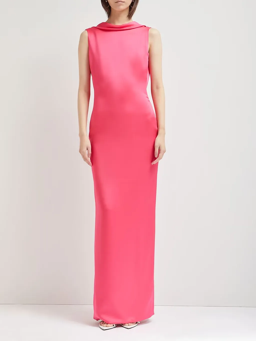 Backless Mid-Length Dress