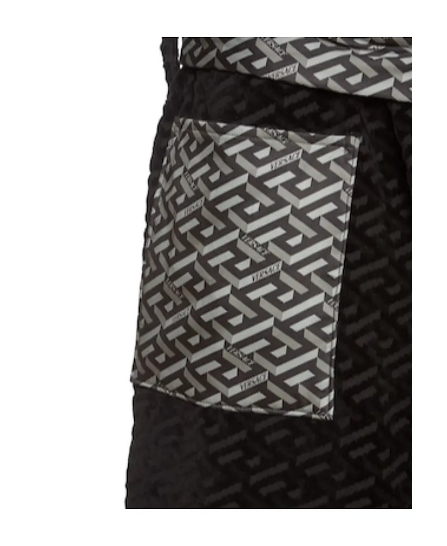 Logo Belt Bathrobe