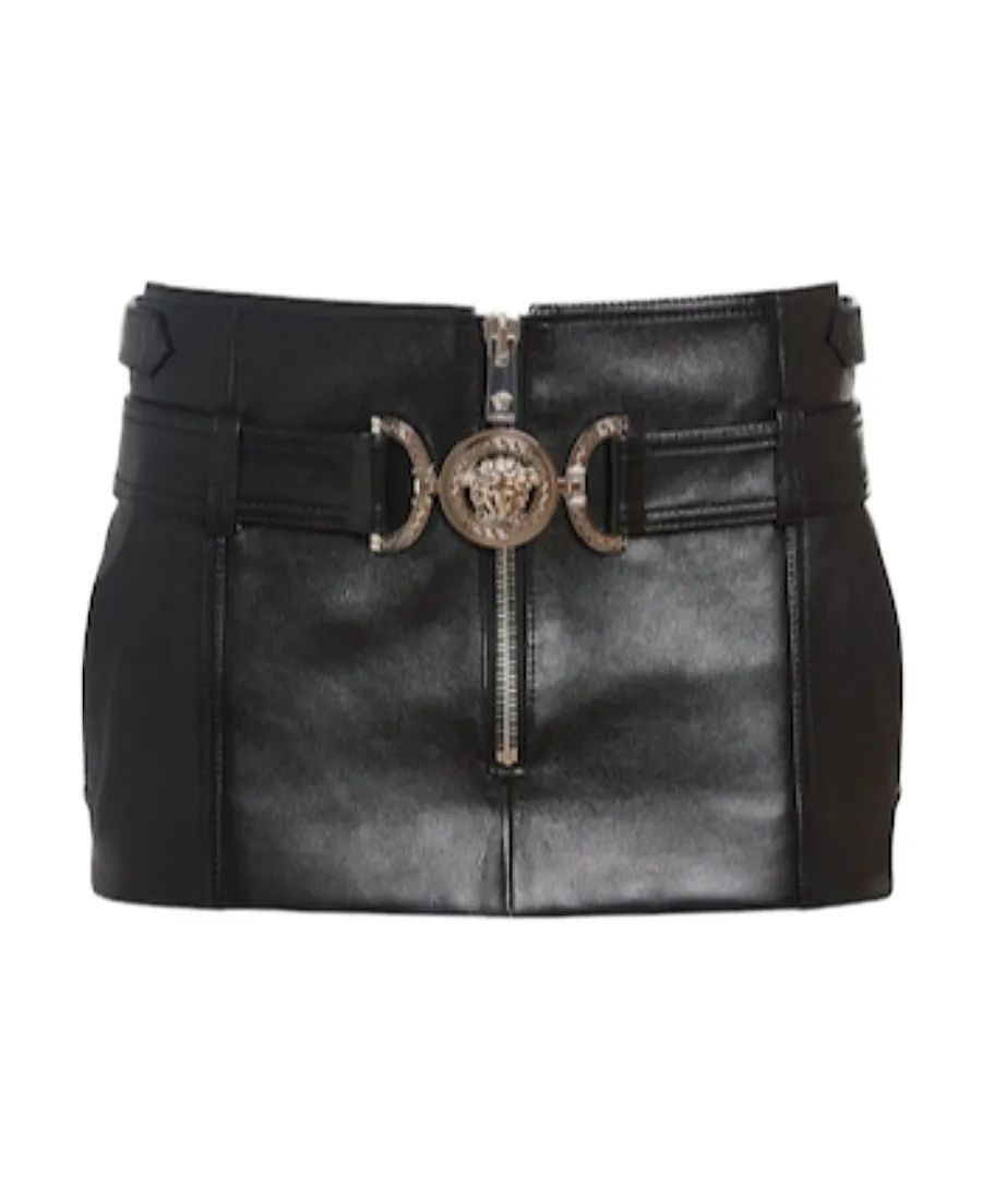 Leather Mini Skirt