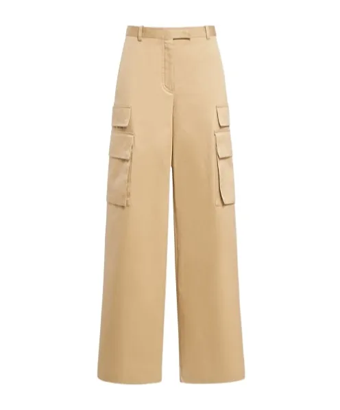 Logo Affixed Tooling Casual Pants
