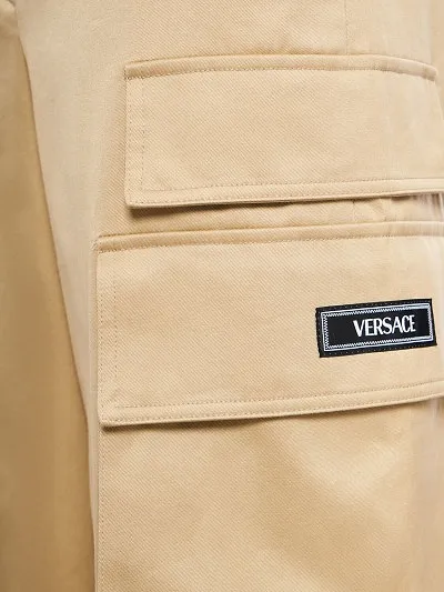 Logo Affixed Tooling Casual Pants