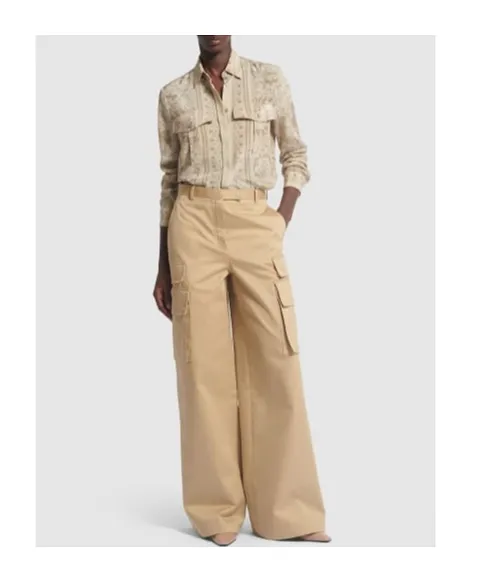 Logo Affixed Tooling Casual Pants