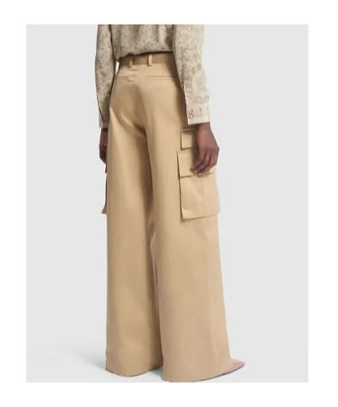 Logo Affixed Tooling Casual Pants