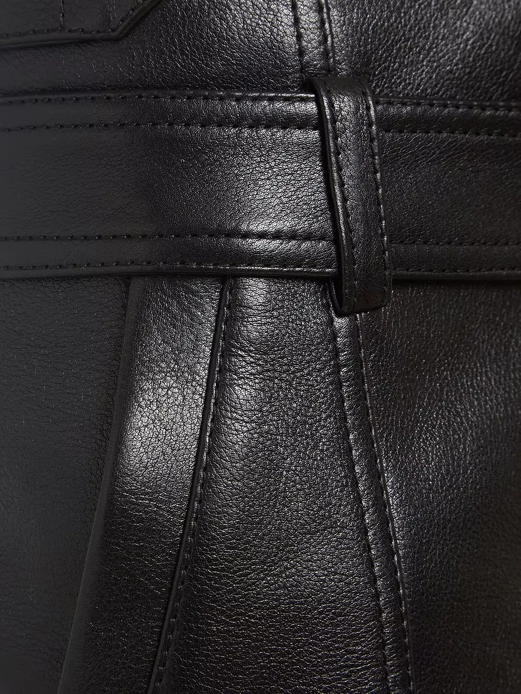 Leather Mini Skirt