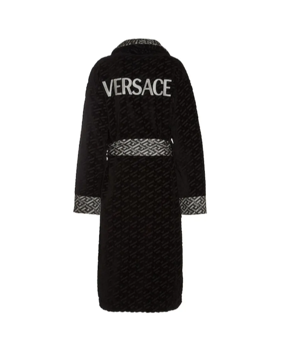 Logo Belt Bathrobe