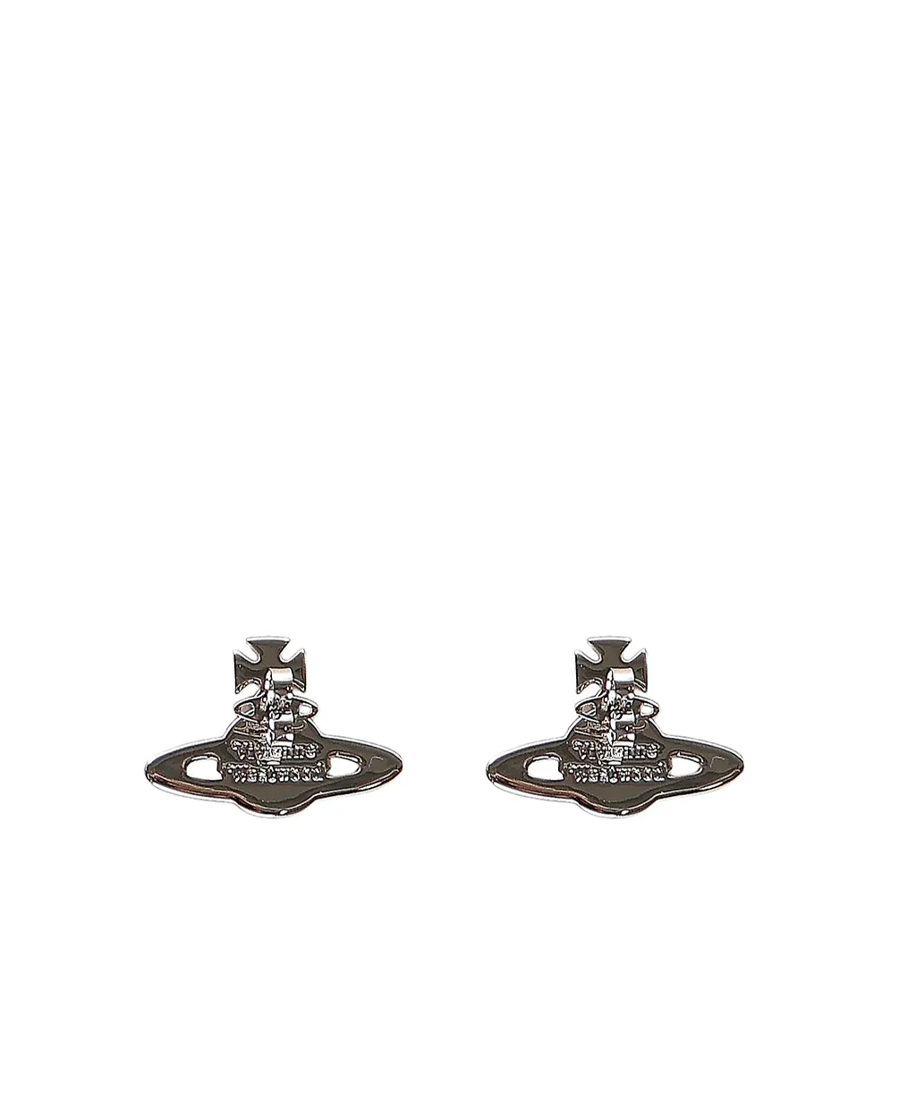 Vivienne Westwood Logo Embellished Earrings