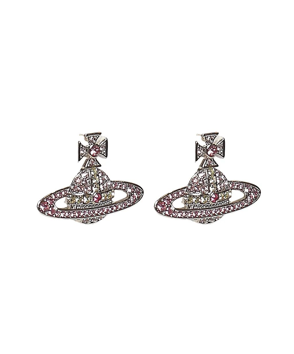 Vivienne Westwood Logo Embellished Earrings