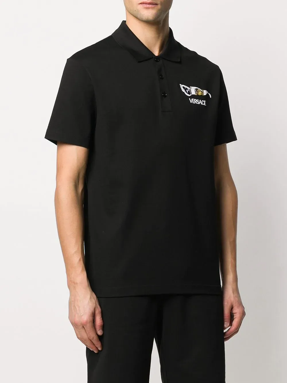 Embroidered Logo Polo Shirt