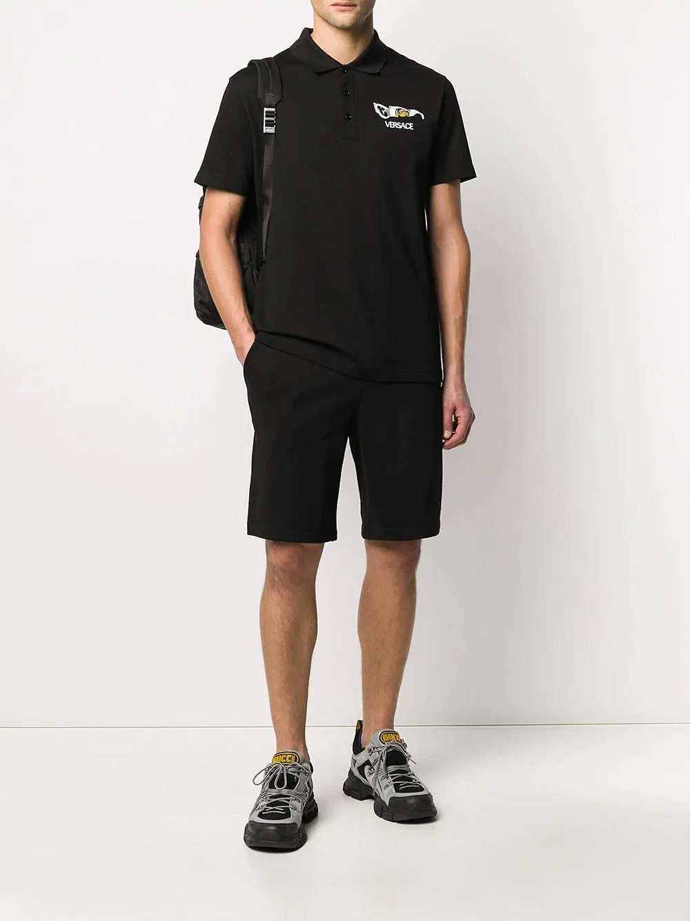 Embroidered Logo Polo Shirt