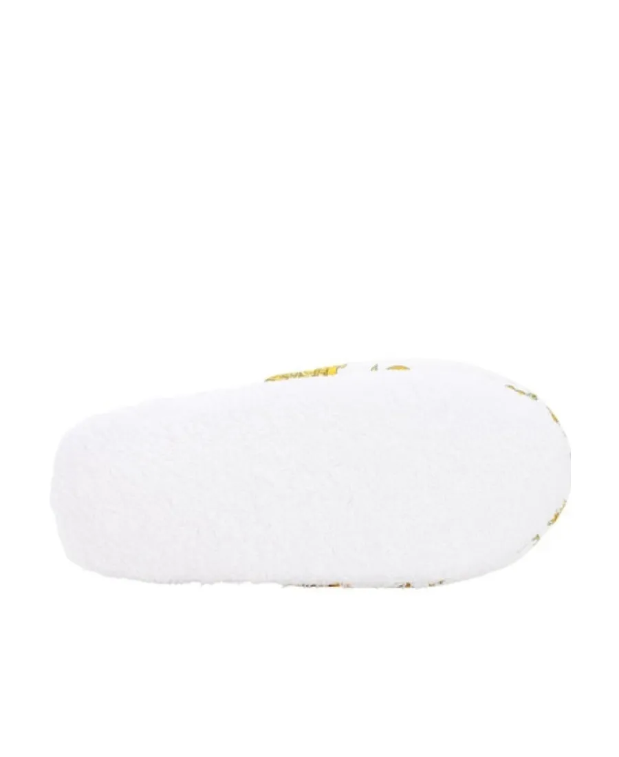 Logo Printed Cotton Slippers
