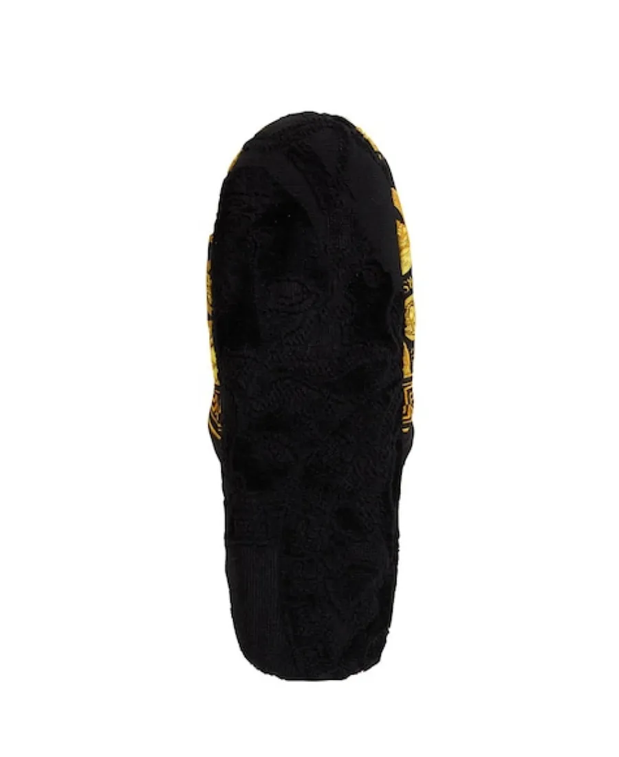 Logo Printed Cotton Slippers