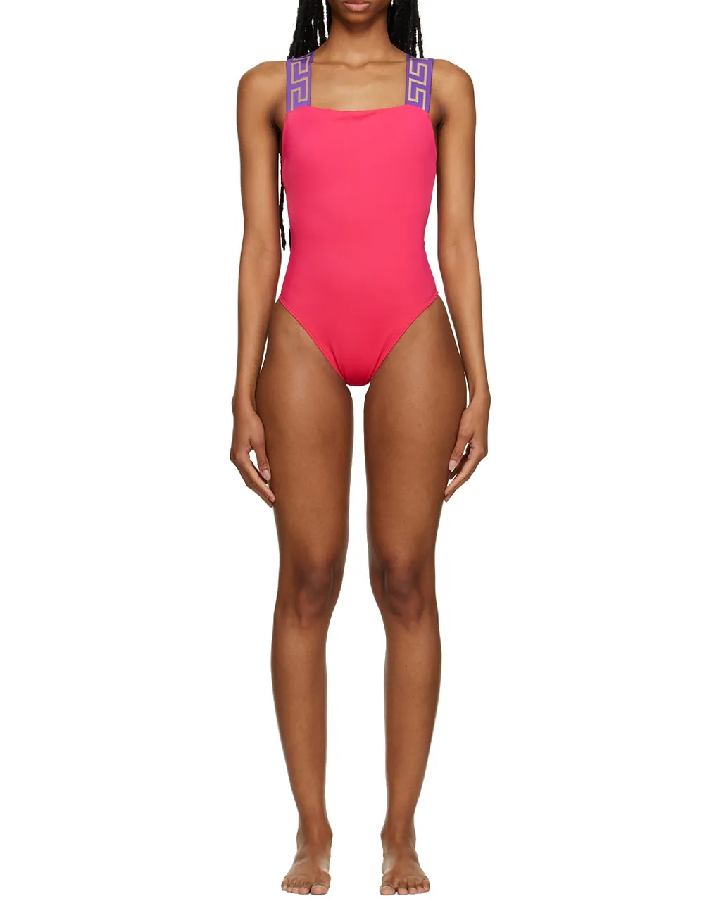 Versace Greca One Piece Swimsuit