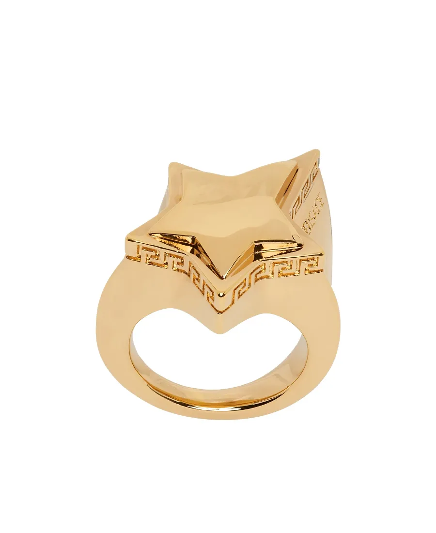 Greca Star-Shaped Ring