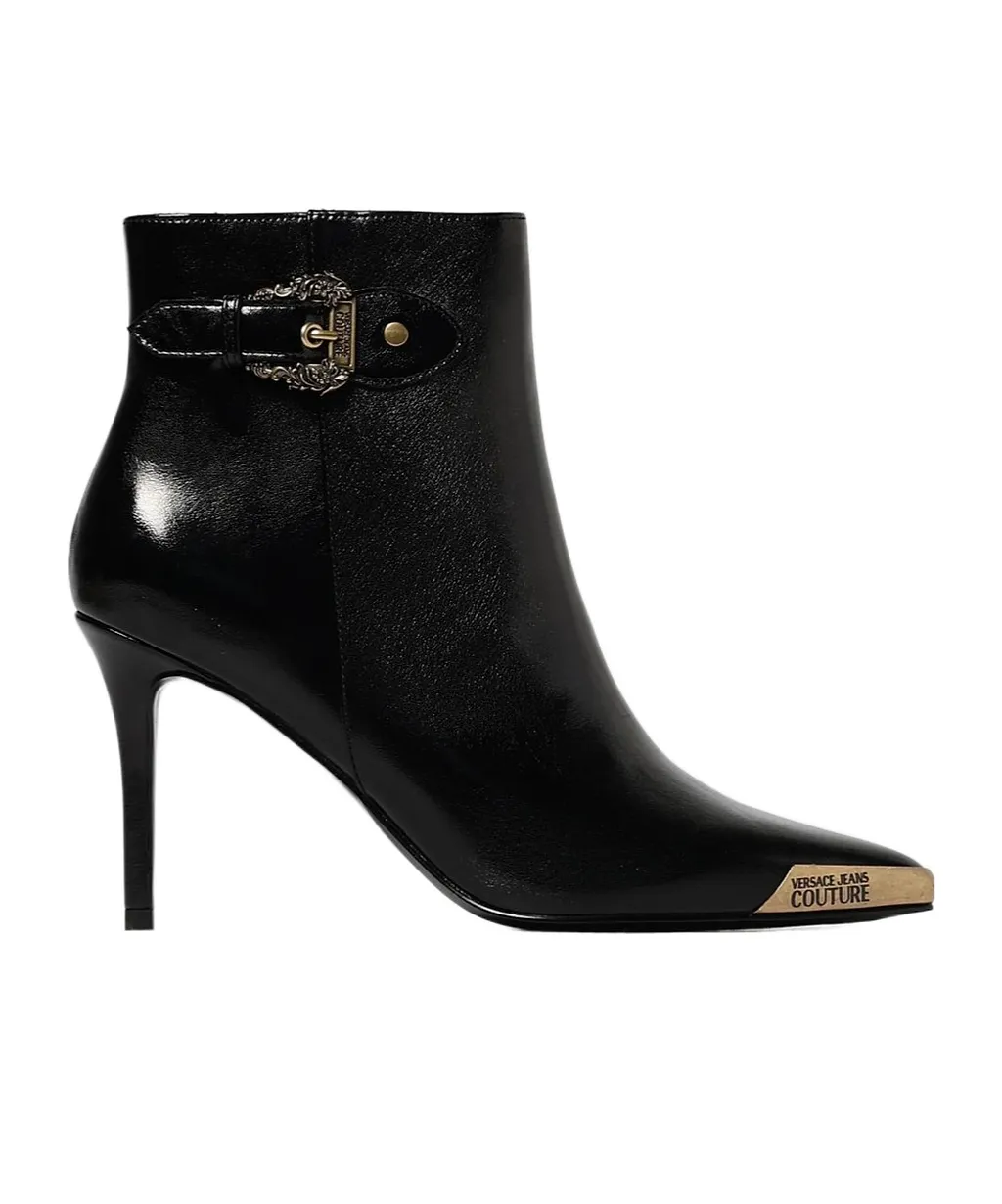 90Mm Scarlett Buckle-Detail Ankle Boots