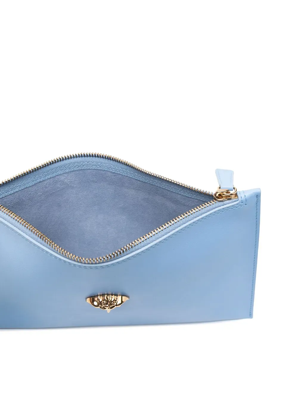 Medusa-Plaque Clutch Bag