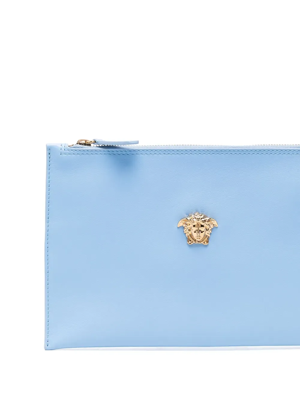 Medusa-Plaque Clutch Bag