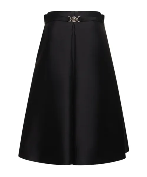 Metal Logo Detail Dress