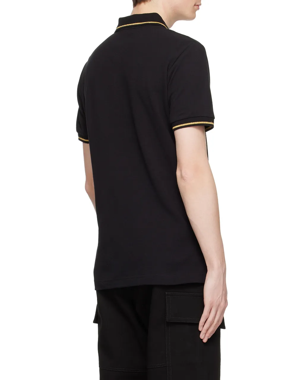 Chest Logo-Patch Polo Shirt