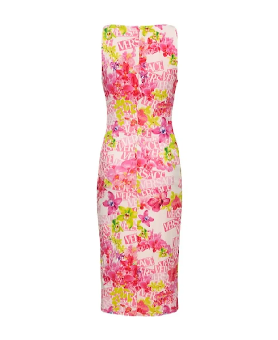 Plain Jersey Mid-Length Dress