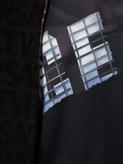 Pattern Printed Bathrobe