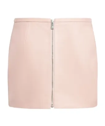 Metal Logo Detail Skirt