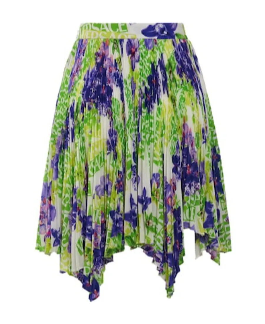 Pleated Mini Skirt