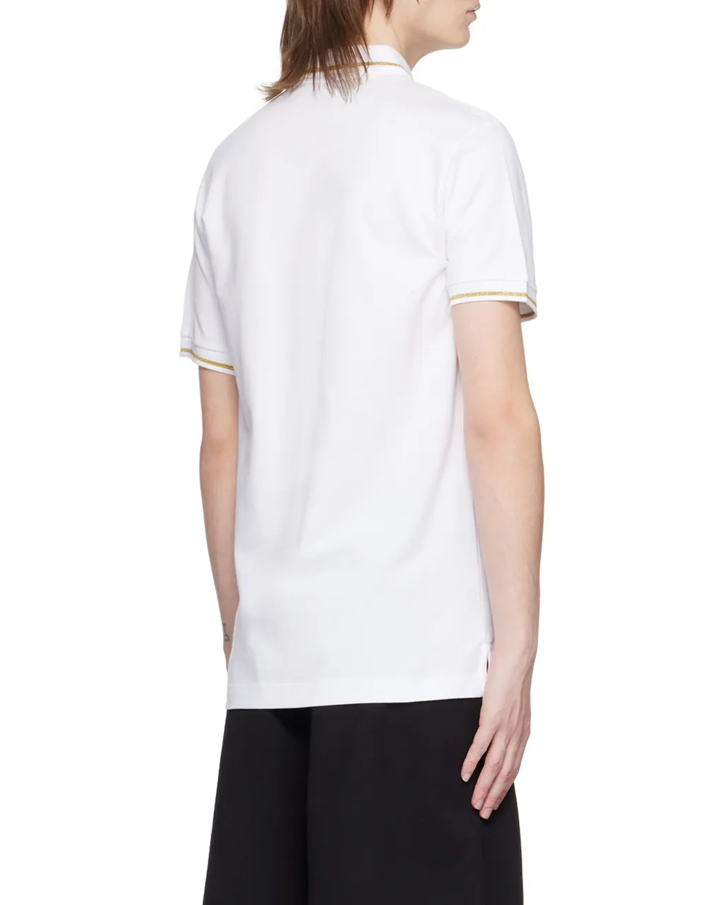 Chest Logo-Patch Polo Shirt