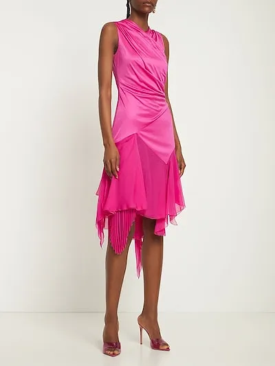 Plain Weave Mini Dress