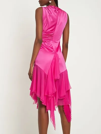 Plain Weave Mini Dress