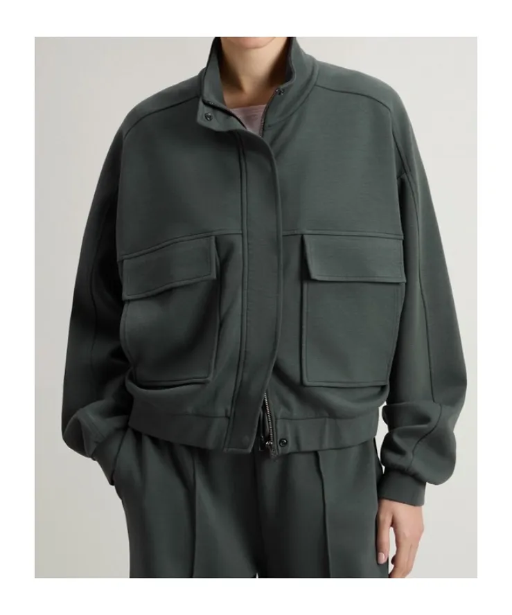 Interlock Zipped Sweatshirt