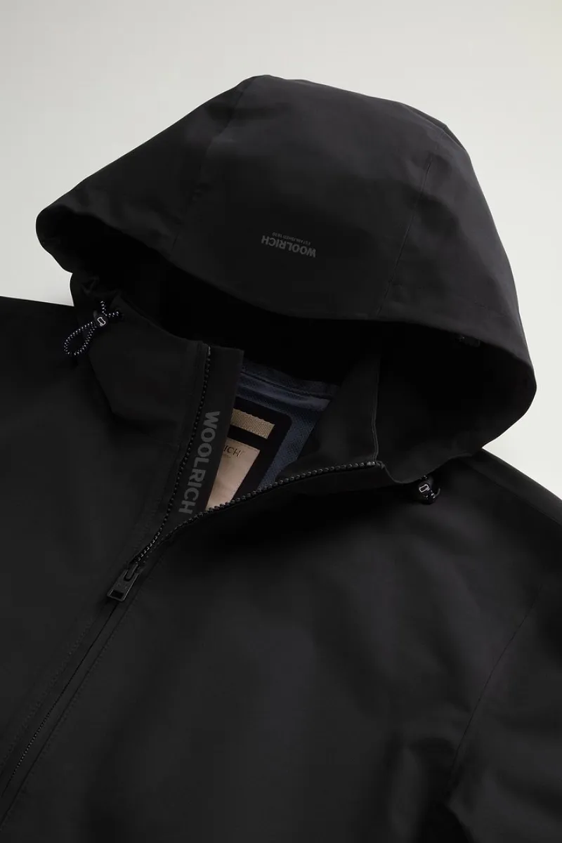 Woolrich Softshell Zip-Up Hooded Jacket