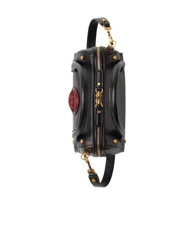 Versace Roomy Zipped Small Tote Bag