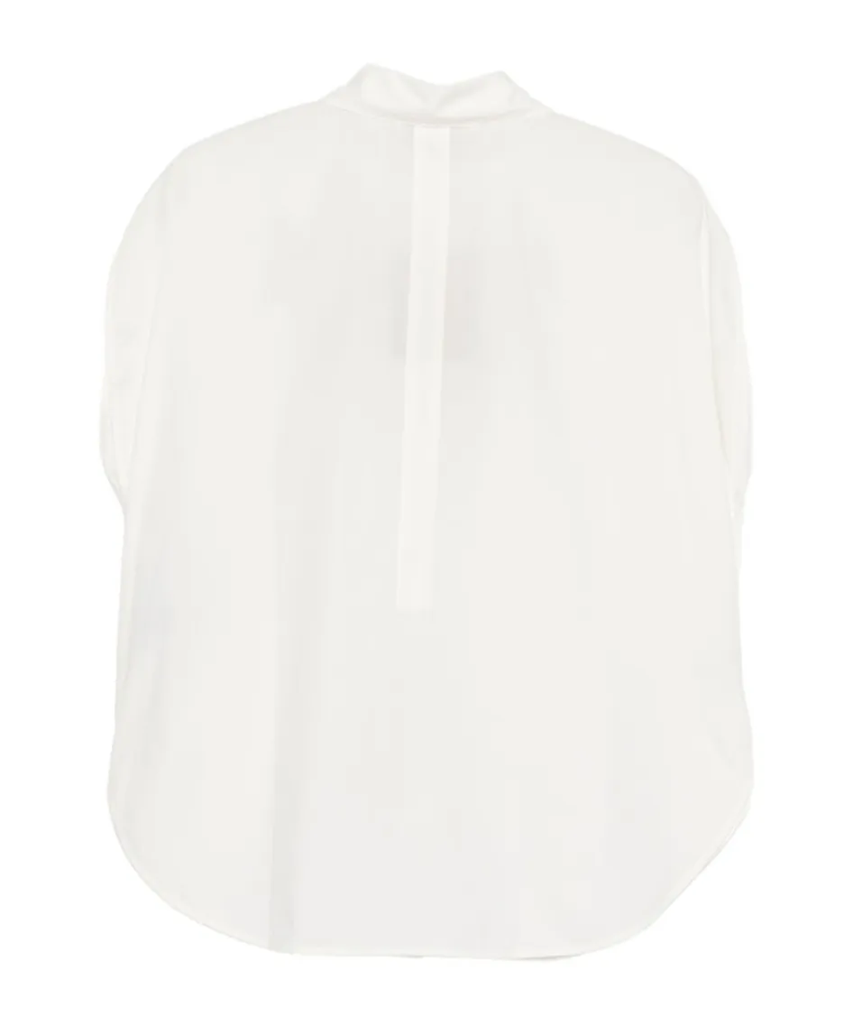 Woolrich Sleeveless Oversized Shirt