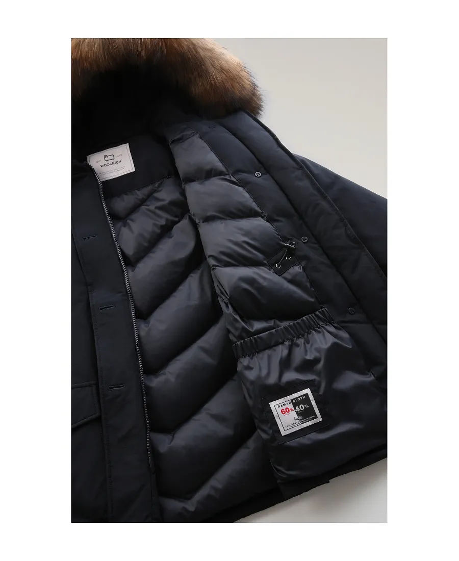 Woolrich Arctic Hooded Buttoned Jacket