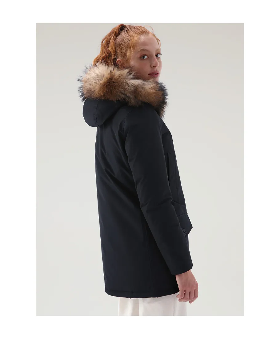 Woolrich Arctic Hooded Buttoned Jacket