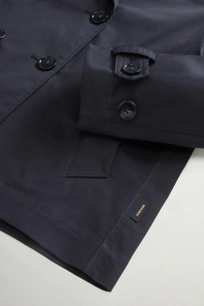 Woolrich Double Brested Long Sleeved Peacoat