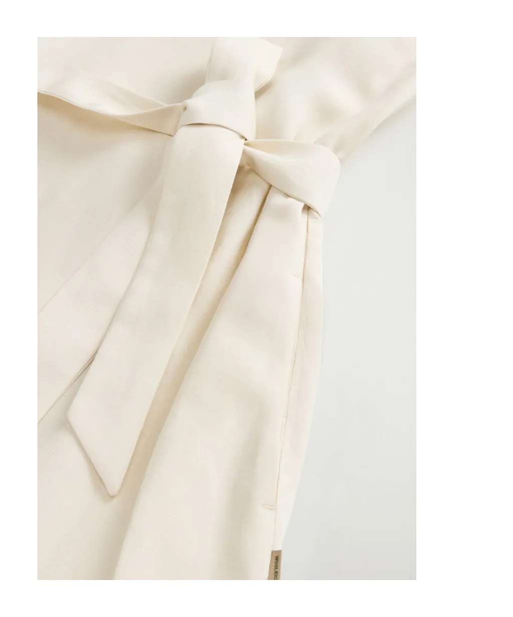 Woolrich Belted Waist Sleeveless Dress