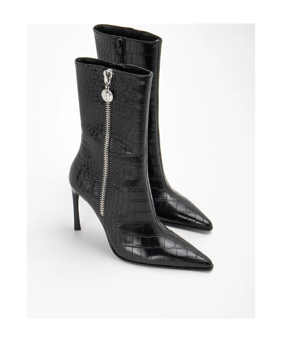 Versace Jeans Couture Zip Stiletto Boots