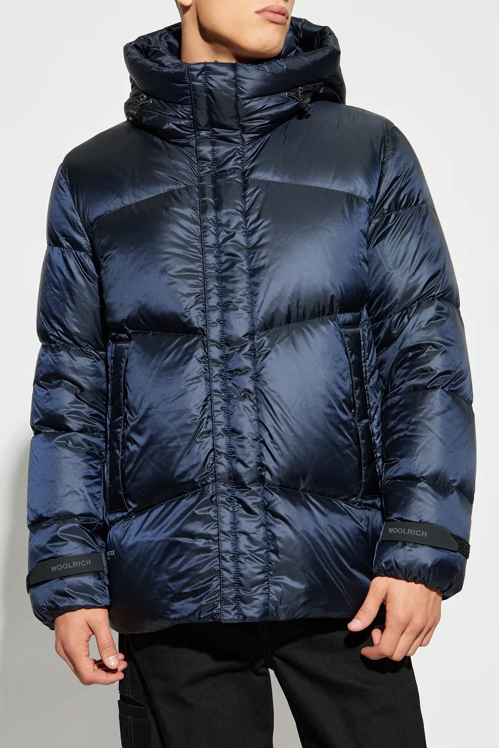 Woolrich High-Neck Hooded Down Jacket