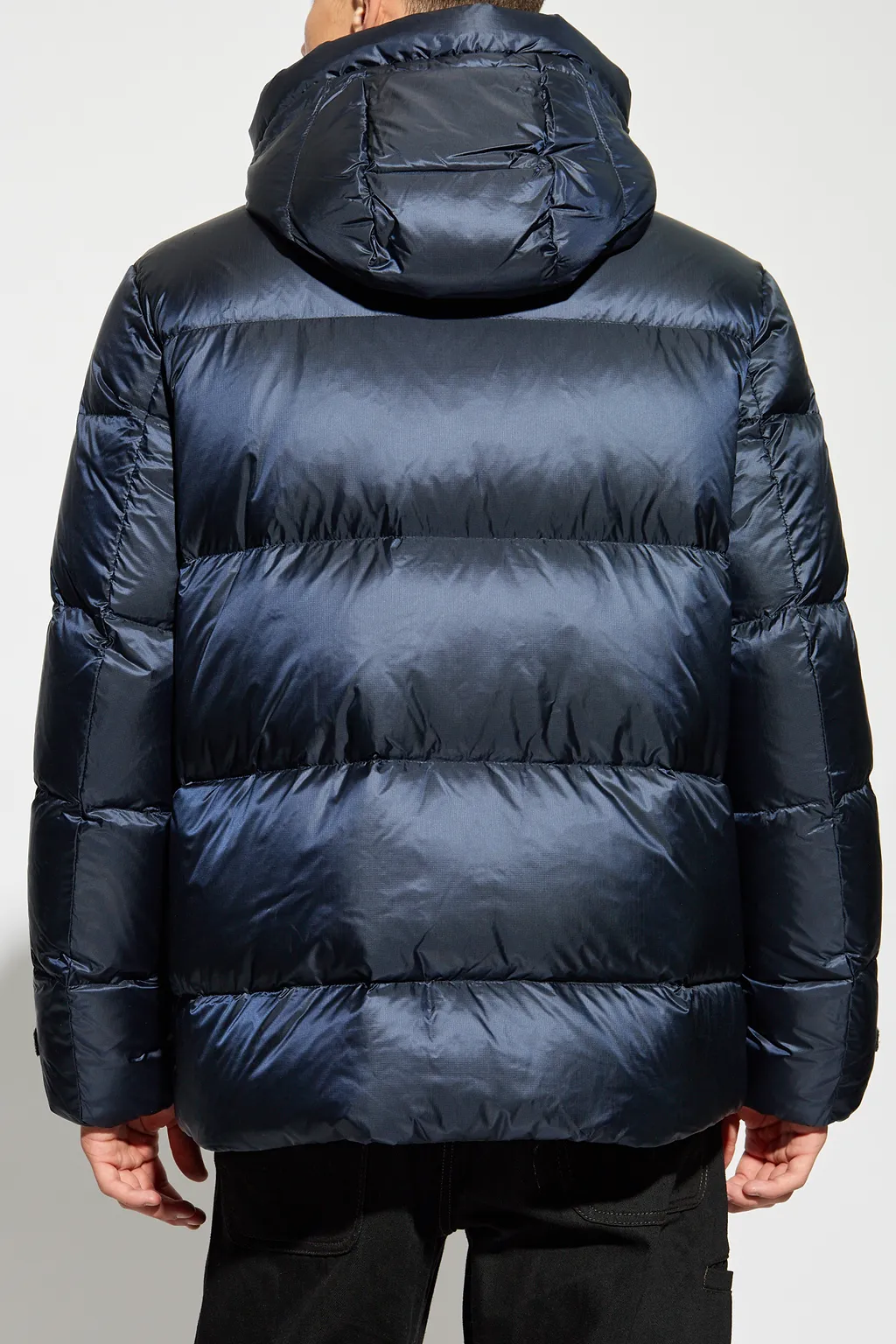 Woolrich High-Neck Hooded Down Jacket
