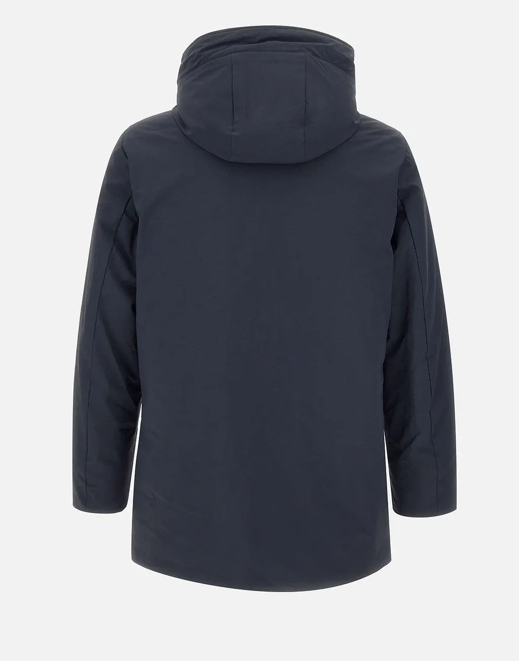 Woolrich Buttoned Hooded Coat