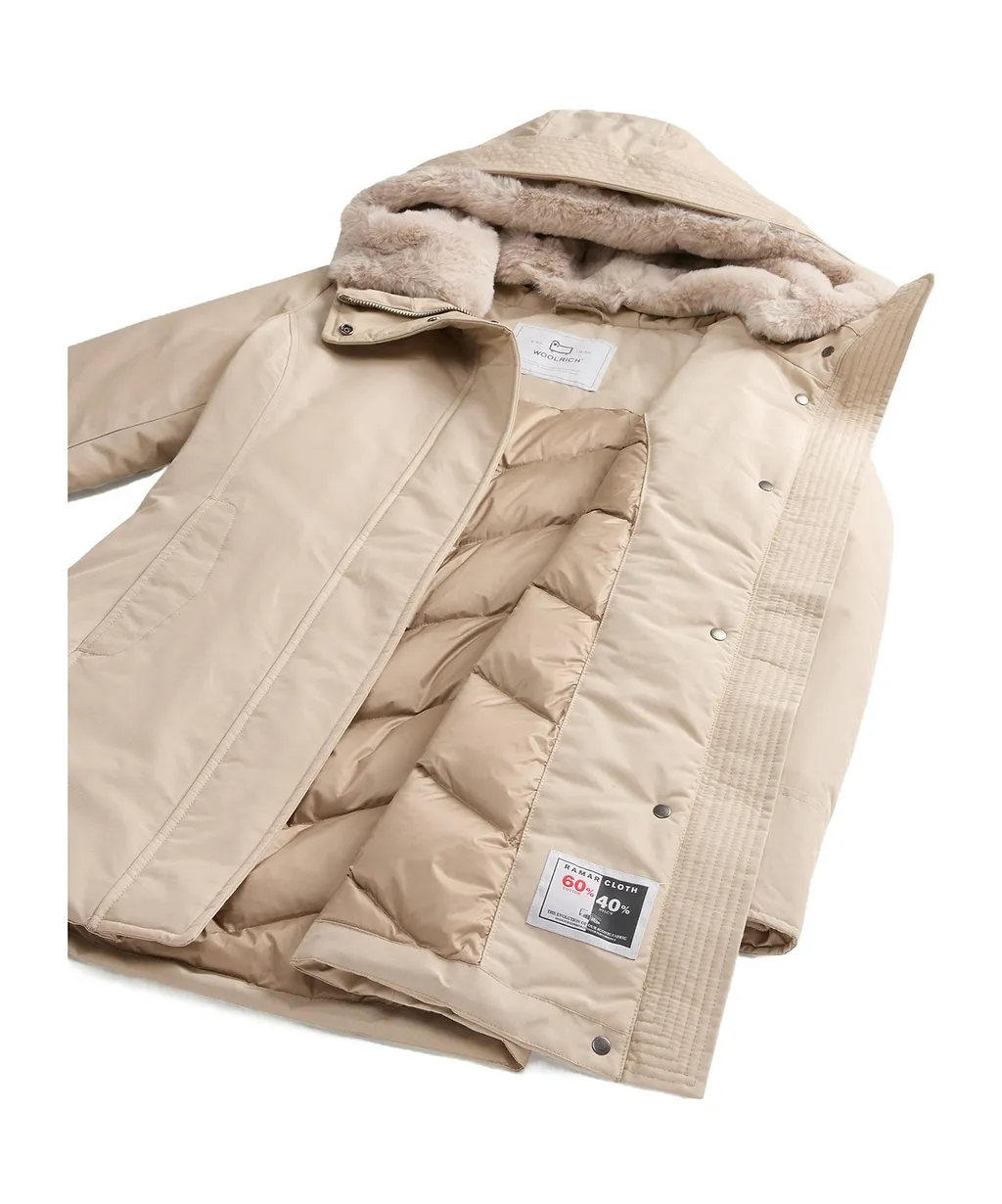 Woolrich Faux Fur Hooded Jacket