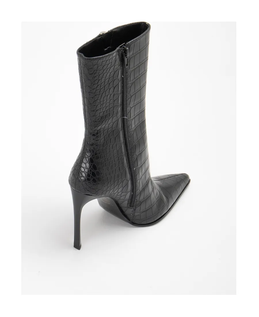 Versace Jeans Couture Zip Stiletto Boots