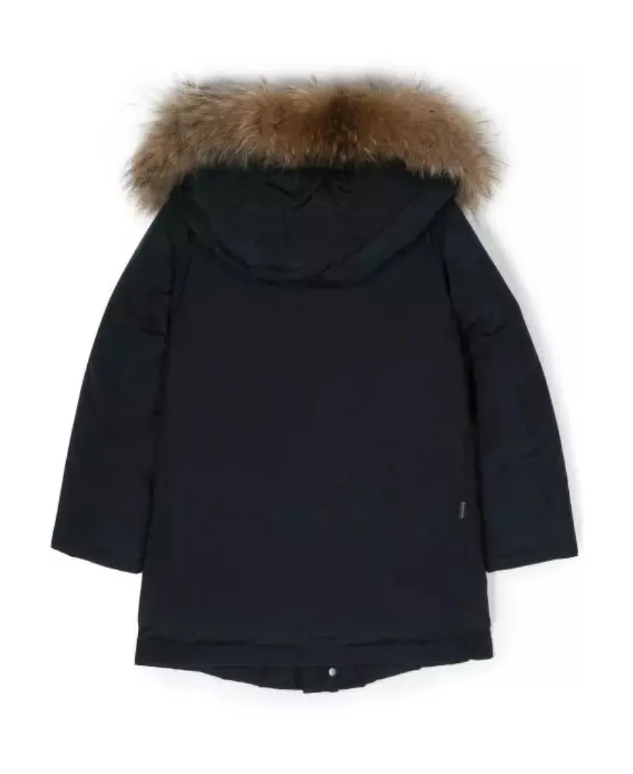 Woolrich Kids Buttoned Long-Sleeved Jacket