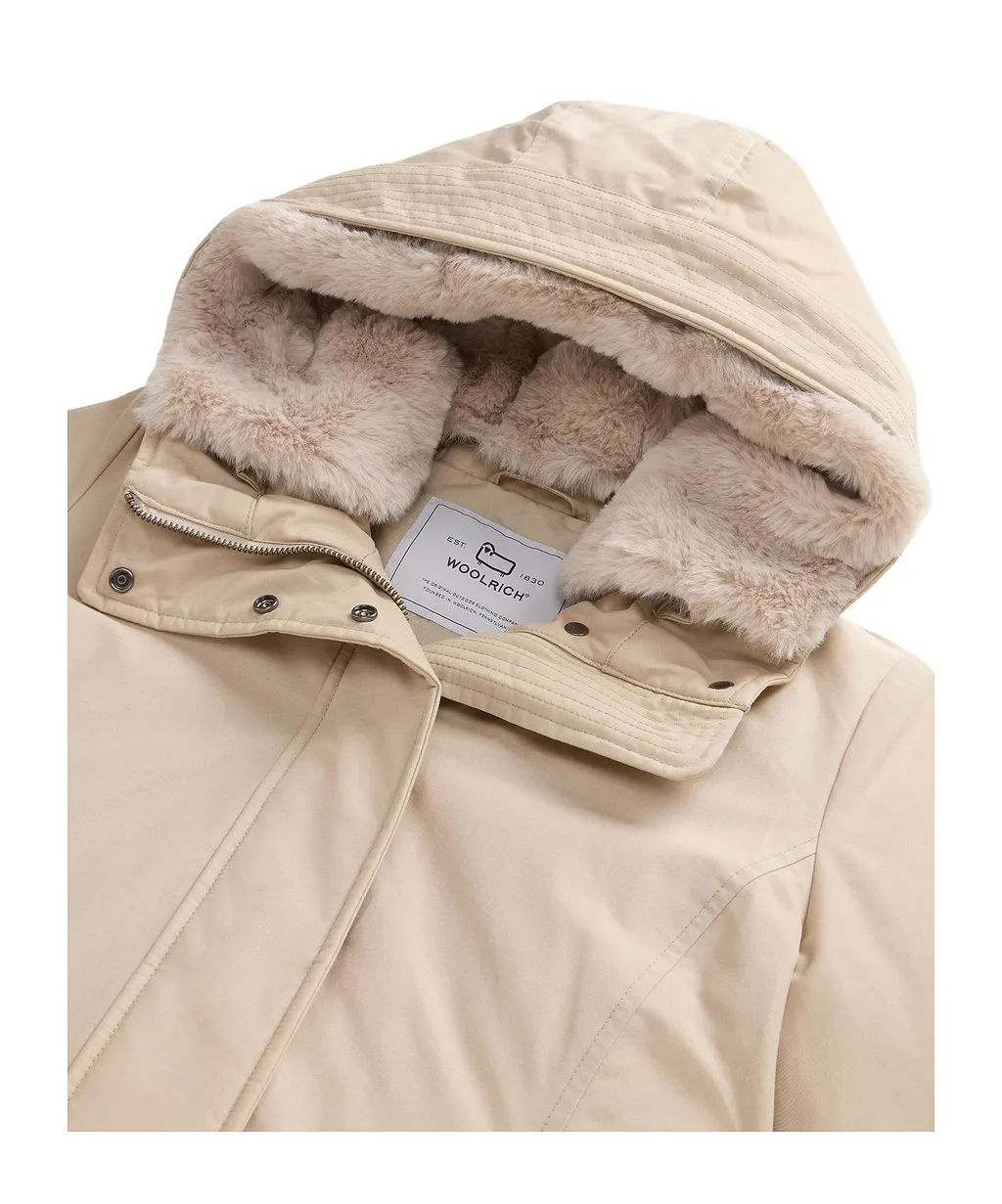 Woolrich Faux Fur Hooded Jacket