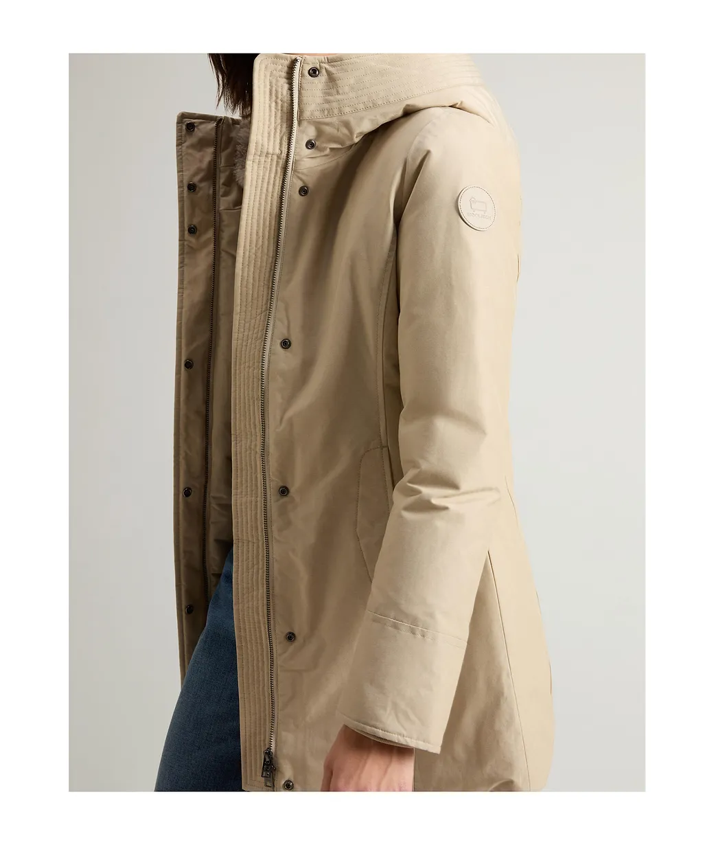 Woolrich Faux Fur Hooded Jacket