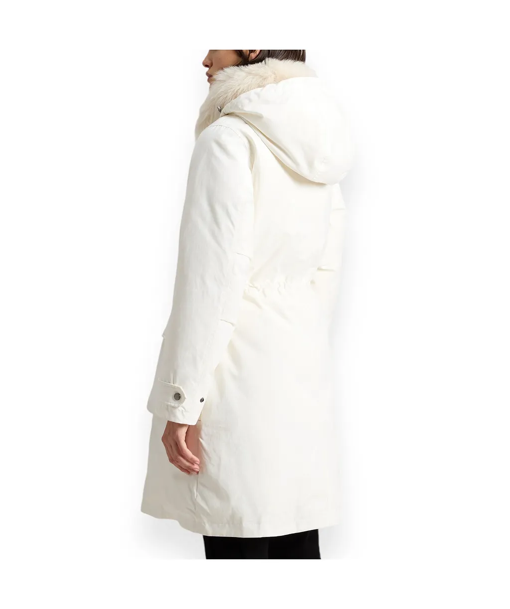 Woolrich Long-Sleeved Hooded Parka
